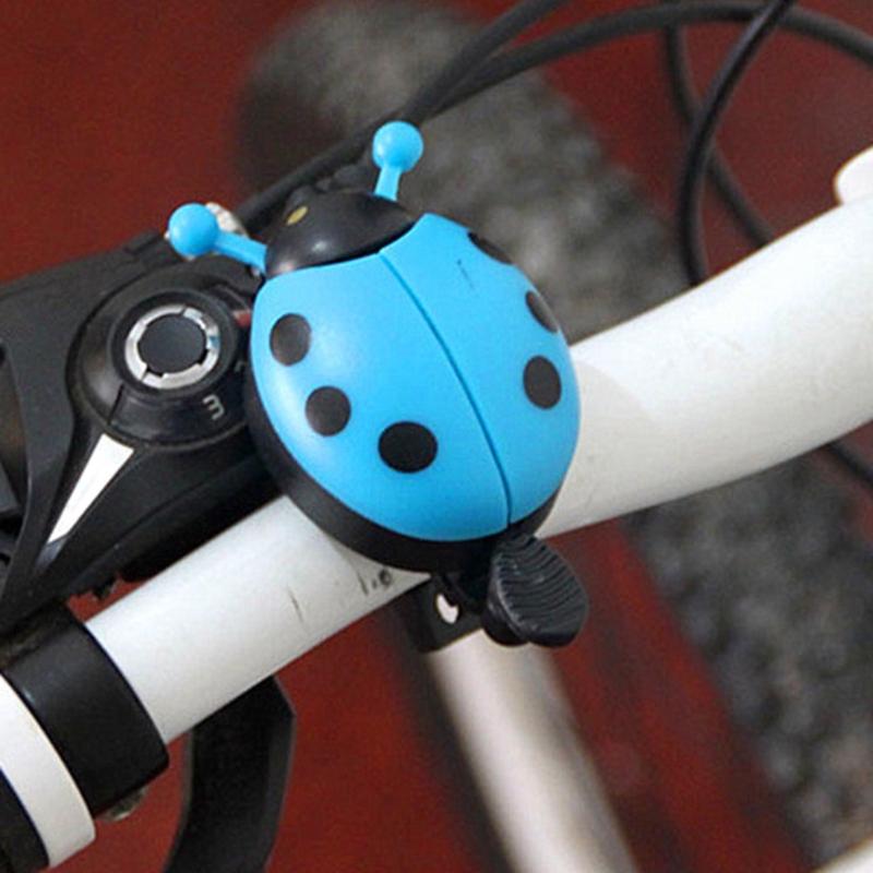 2pcs Childres Bike Handlebars Bells Cute Bug Shaped Bicycles Bells for Road Bike, Mountain Bike, Scooter, Sports Bike