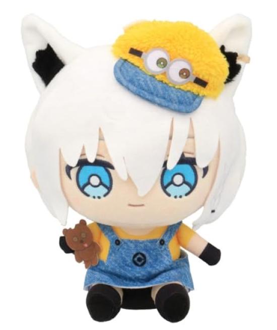

Hololive Friends with U Shirakami Fubuki Plush Figure Fubuki Minions