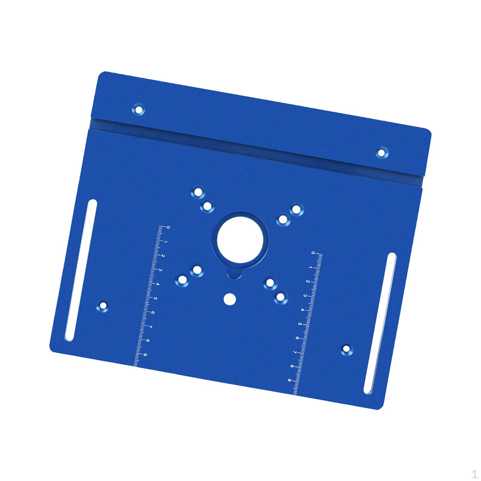 

Вставная пластина фрезерного стола для точной деревообработки синий