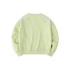 Anta Lifestyle Series Letter Round Neck Warm Versatile Casual Sweatshirt Women Sweatshirt Pistachio-Green 162418721-5