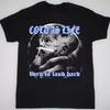 Kalt Wie Das Leben Geboren Um Hart zu Landen Geschenk Für Fan Schwarz Alle Größen T-Shirt S-5xl EN097 Unisex T-Shirt