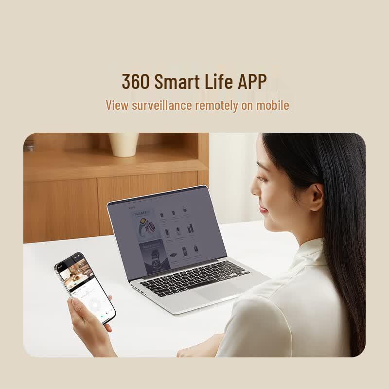 360 Camera 9 Pro 8MP Pan-Tilt Home Security Camera (CN version)