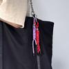 Diy Hand-Woven Mobile Phone Bag Lanyard With 5Mm Thick Colored White Dot Round Cord