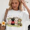 Cute Floral Cat Shirt, Four Cats Graphic Tee, Aesthetic Kitten Shirt, Spring Cat Lover Gift, Vintage Style Cat Design