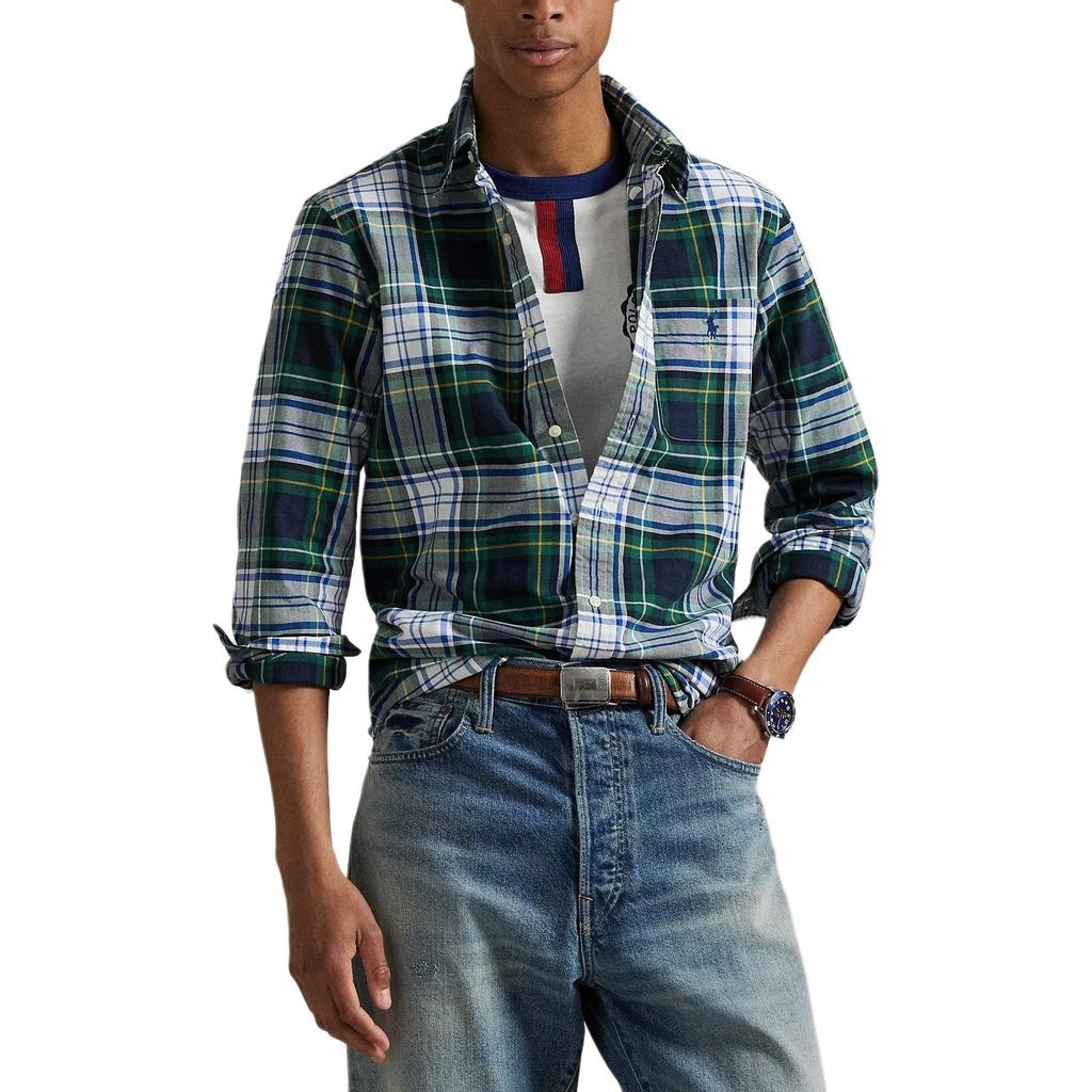 Polo Ralph Lauren Kids Plaid Oxford Shirt 710966427-009