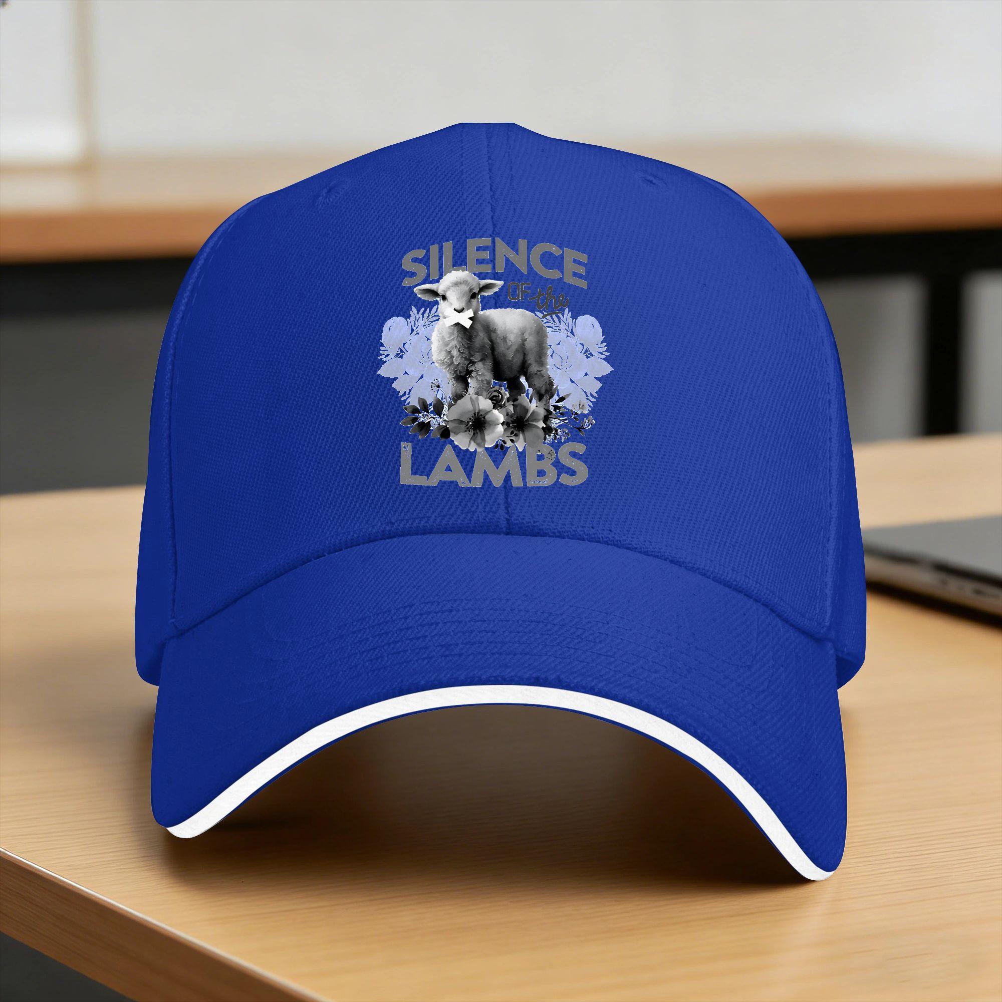 

The Silence Of The Lambs Baseball Cap Y2k Cool Trucker Hat Spring Unisex Men Running Hippie Baseball Caps One Size синий
