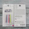 New Printed Pattern Printed Letters Happy Birthday Candle Party 10 Colorful Mixed Candles