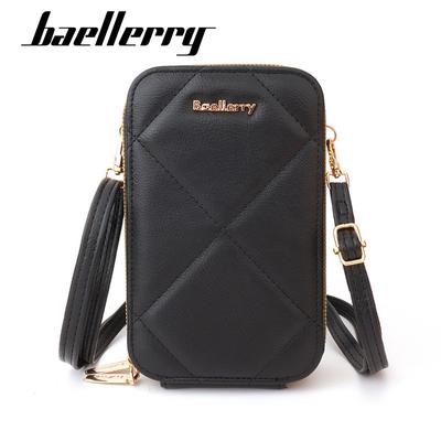 Fashion Design Shoulder Bags for Women Classic Phone Bag Double Zipper Messenger Bags for Ladies Purse