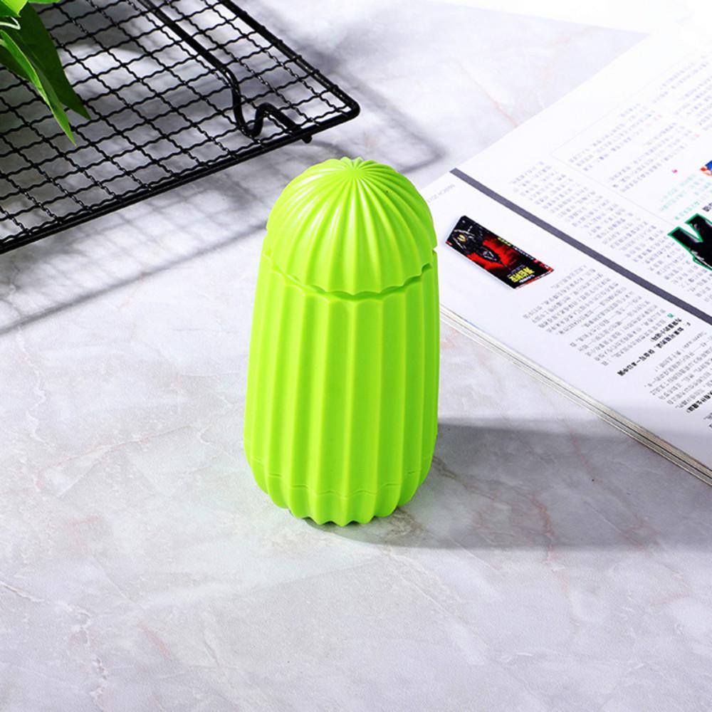 Porta Stuzzicadenti Automatico a Forma di Cactus Contenitore Scatola Porta Stuzzicadenti da Tavola per la Casa Dispenser