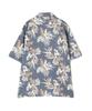 Avirex Aloha Shirt Tropical Girl Size M 391 Sax Men's 783-5123007