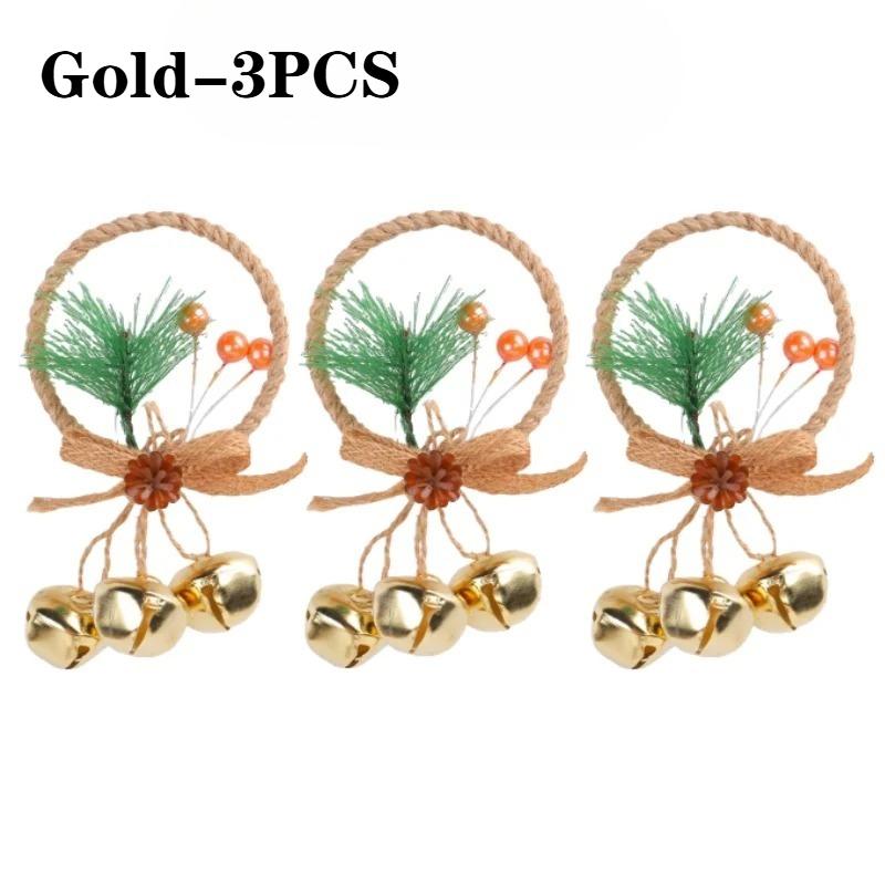 Christmas Bell Ornaments with Decorative Bows Hanging Holiday Decorations for Mall Window Display DIY Festive Party Home Decor