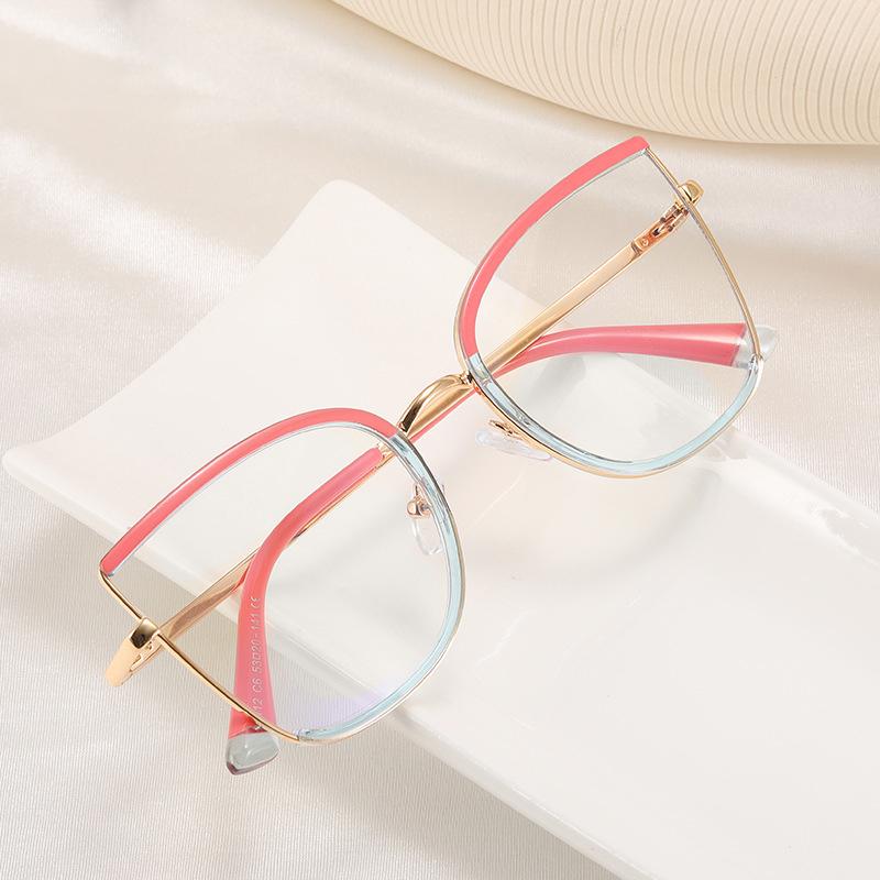 Reading Eyewear Anti Blue Eye Cat's Transparent Classic Woman Clear Ray Presbyopic Double Presbyopic Colors Feline Vintage Retro Light Glasses TR90
