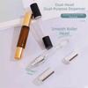 Aluminum Nozzle Glass Perfume Bottle 10ml Capacity Fragrance Atomizer  Cosmetic Storage