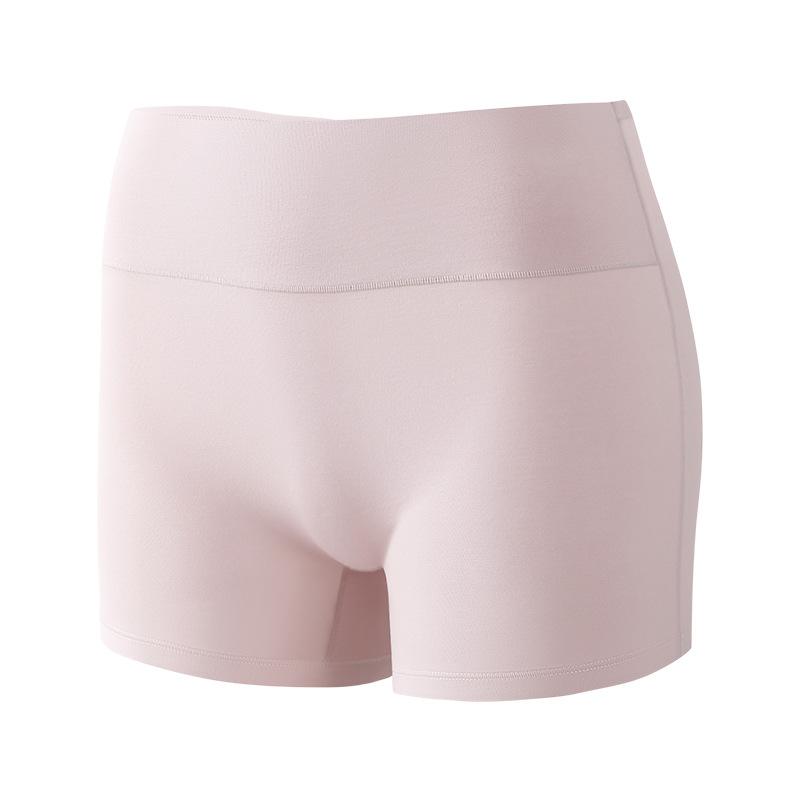 Girls Spring and Autumn High Fanny Pack Hip Anti Exposure Antibacterial Breathable High Elastic Belly Retraction Boxer Safety Briefs