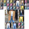 Elegant Women Long Sleeve Slim Formal Suit Work Jackets With Stylish Lapel Collar