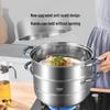 Kangbahe 3-Layer Anti-Scald Stainless Steel Steamer