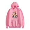 Anime Peripheral Printing Casual Hooded Sweater Couple