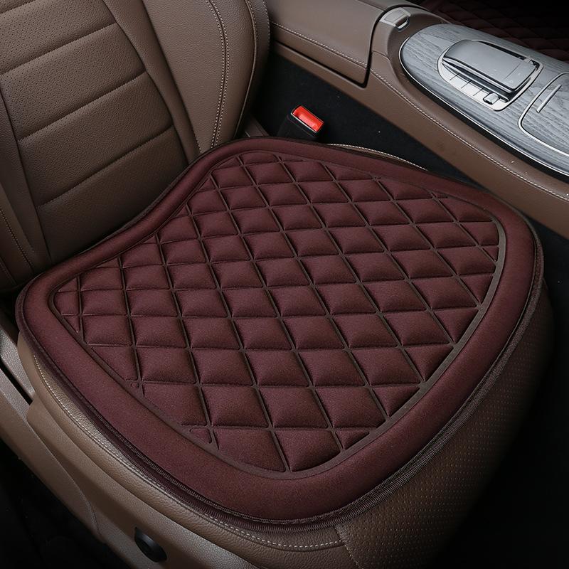 Car Seat Cushion Driver Seat Cushion with Comfort Memory Foam & Non-Slip Rubber Vehicles Office Chair Home Car Pad Seat Cover