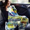 1pc, SpongeBob SquarePants Throw Blanket, Soft & Cozy Blanket for Couch, Bed, Travel, Camping, Car, Beach, Office Nap, Perfect Gift for FriendsA037