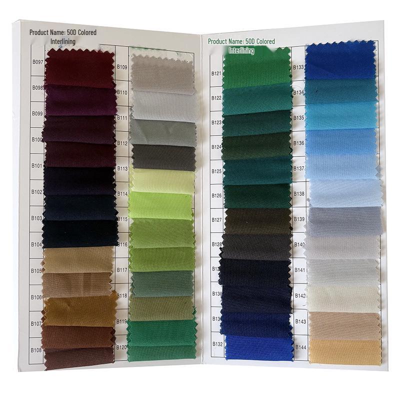 50D Elastisches Atmungsaktives Chiffon-Einlagegewebe: Leichter, dünner Stoff für Kleidungsfutter