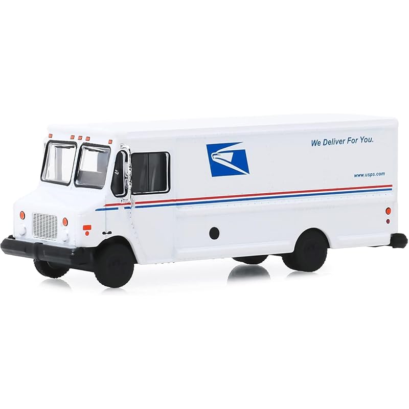 

зеленый свет 1/64 почтальон трек 2019 USPS американский почтовый мини-автомобиль Greenlight Почтовая служба США [продукт]