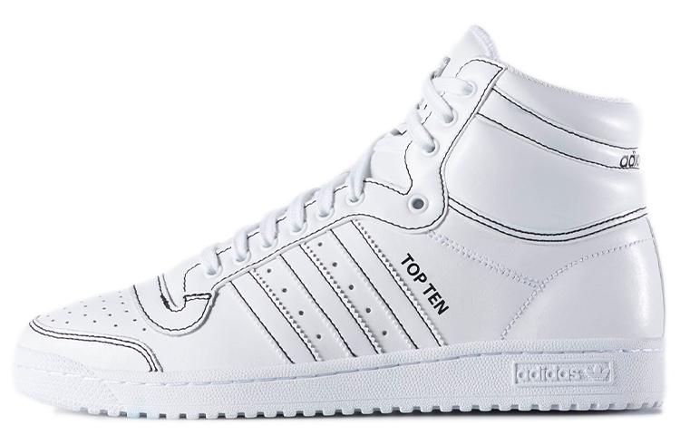 Adidas Top Ten Hi  Triple White  F37588 40
