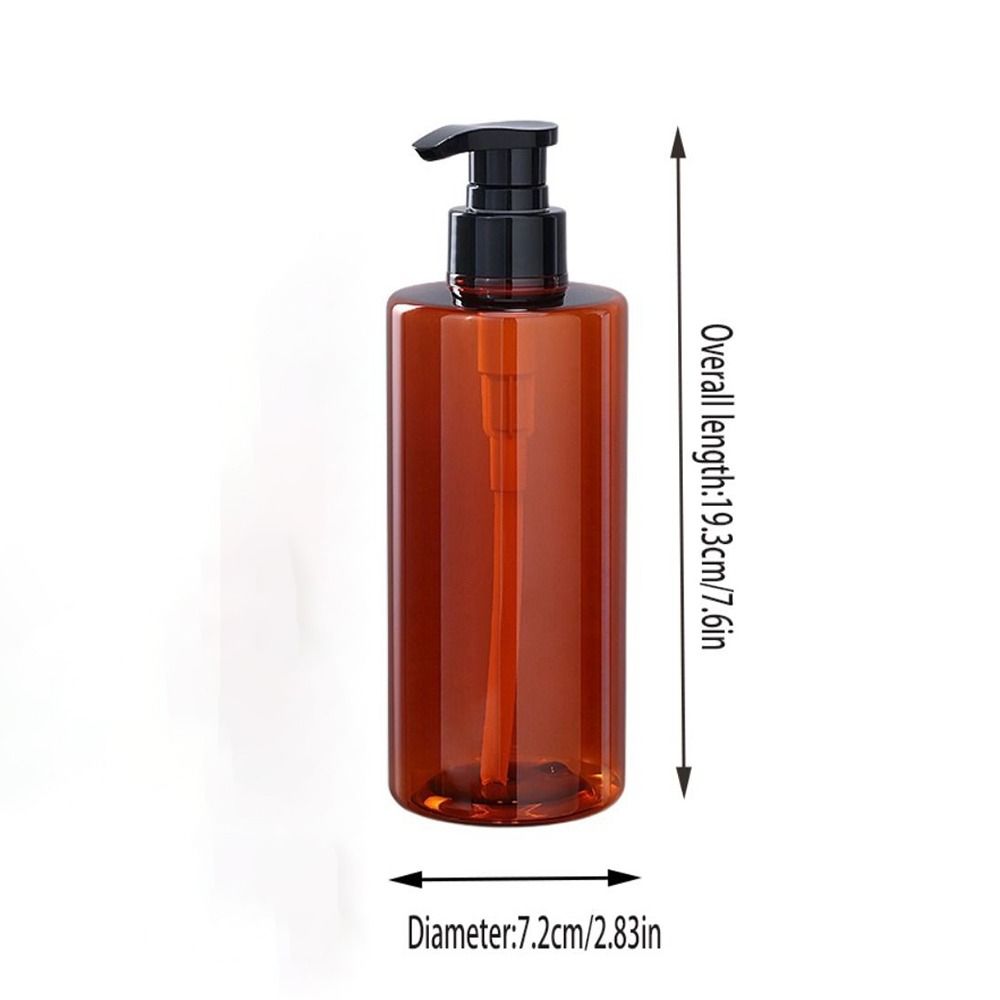 Cylinder Hand Soap Dispenser Empty Pump Bottle Dispenser Journey Shampoo Bottles  Kitchen
