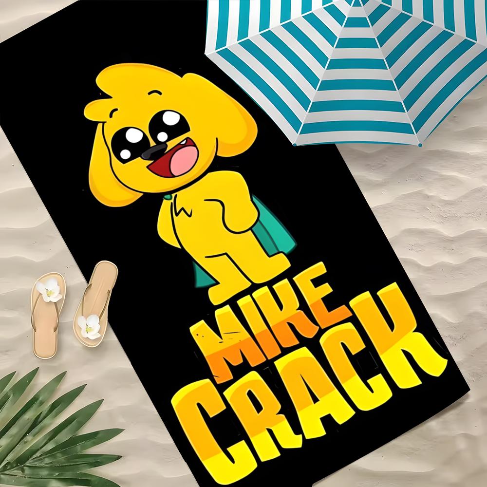 M-Mikecrack Towel Towel Beach Towel Oversized Quick Dry Towel Absorbent Soft Swim BeachTowels for Men Women