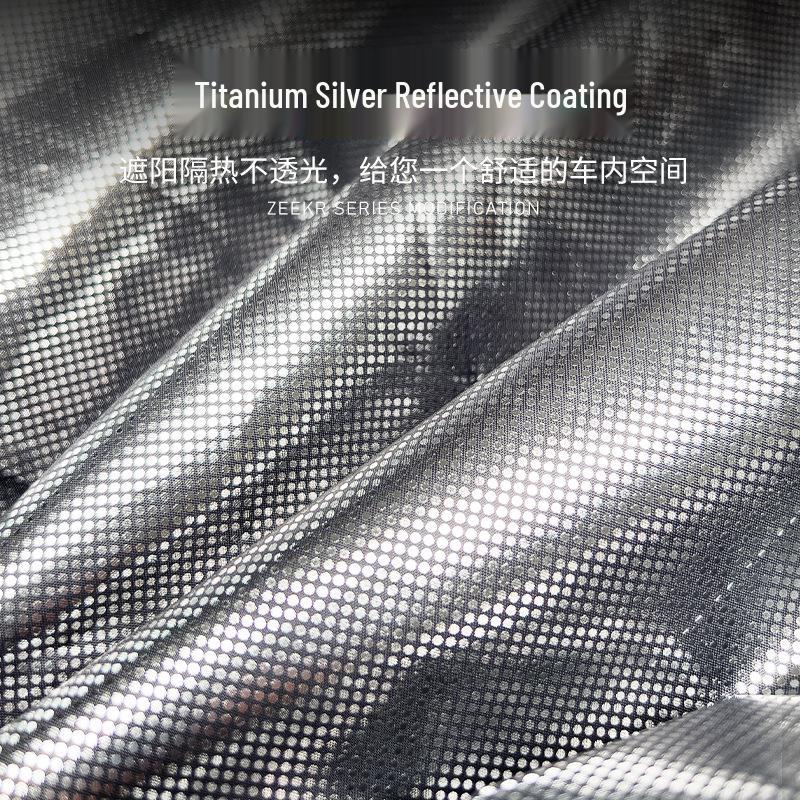 Zeekr 001/7X Auto-Windschutzscheiben-Sonnenschutz - Doppellagiger Sonnenschutz und Wärmeisolierung Blackout