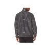 Adidas Originals Trefoil Logo All Over Print Zip Jacket Men Jacket Black HK7359