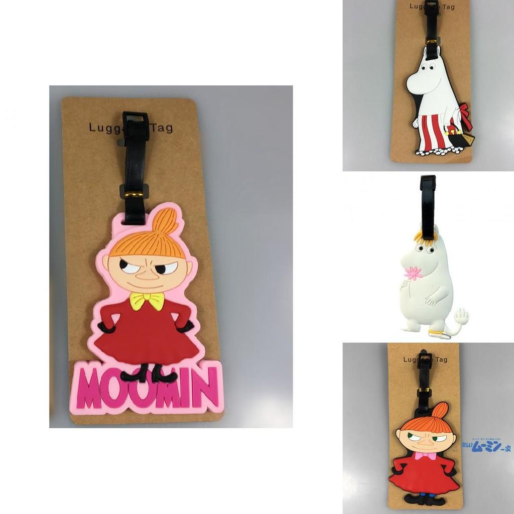 Mumin Amime Nilpferd Vogelscheuche PVC Cartoon Gepäckanhänger für Reisen und Packen