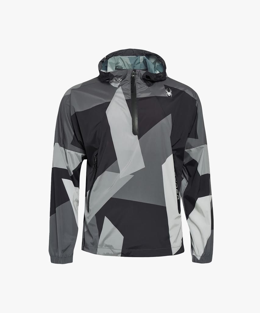 Spyder Unisex Proweb Woven Pattern Anorak Jacket Sphpcnjk241Upbk