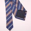 8cm Men's Formal Striped Plaid Tie for Business, Wedding, or Professional Wear - Black or Red, Korean Style