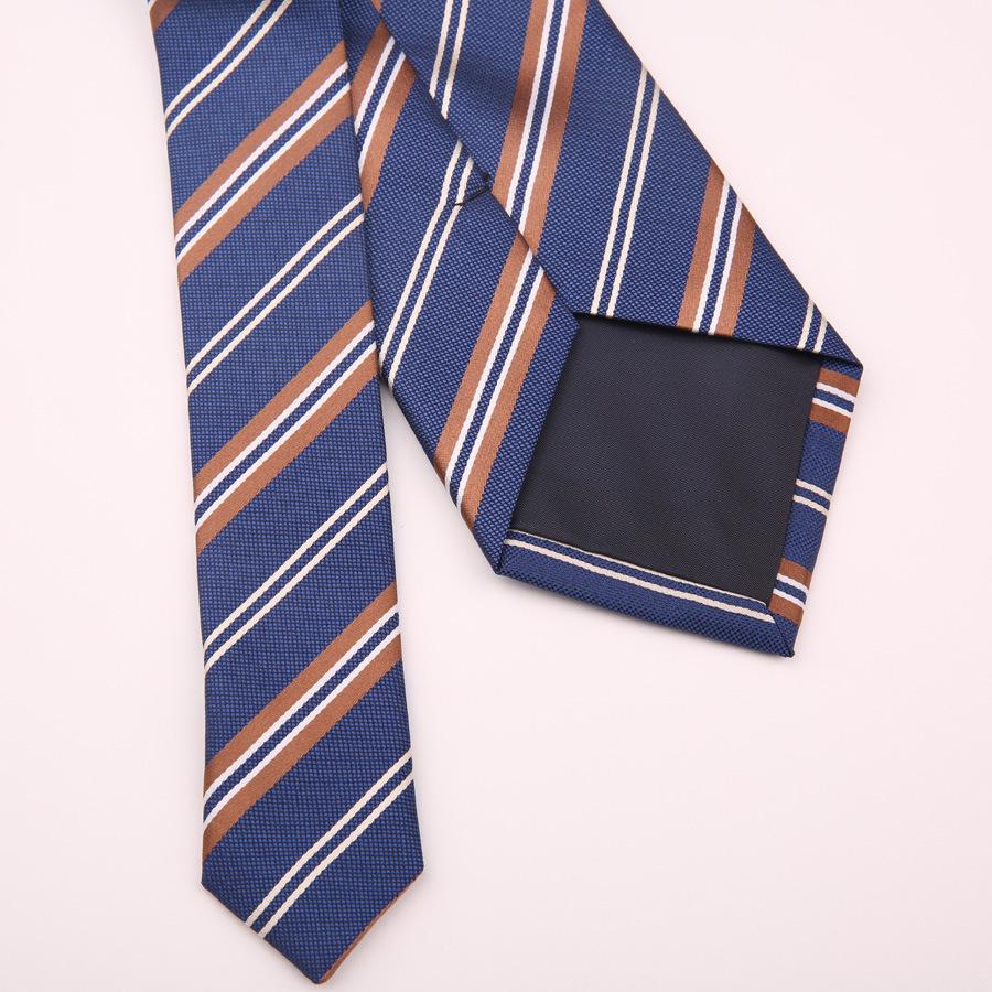 8cm Men's Formal Striped Plaid Tie for Business, Wedding, or Professional Wear - Black or Red, Korean Style