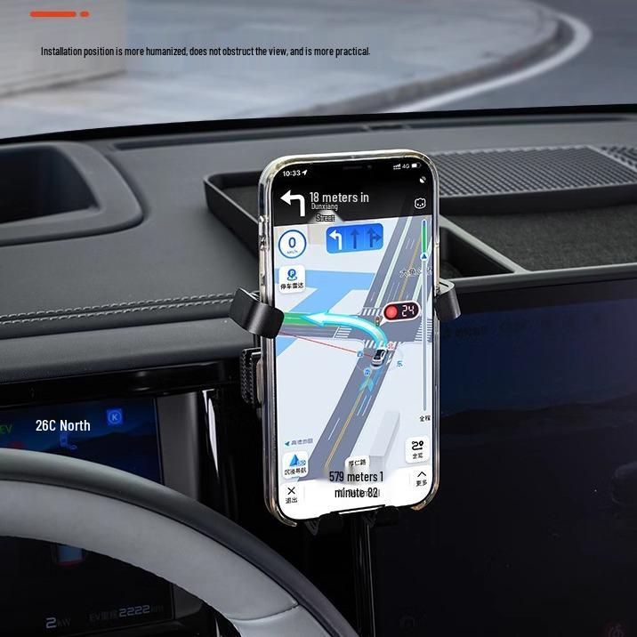 BYD Leopard 5 Phone Holder & Storage Box for Interior Enhancement