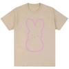 Lil Peep Emo Rabbit Girl Fun Meme Summer Mens Casual Loose Short sleeved Tshirt