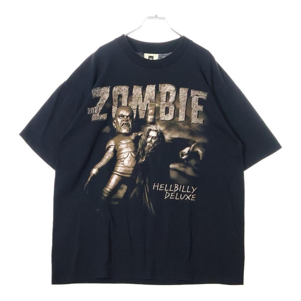 VINTAGE ROB ZOMBIE HELLBILLY DELUXE TOUR Tee Double Sided Print Short c487e Unisex T-Shirt