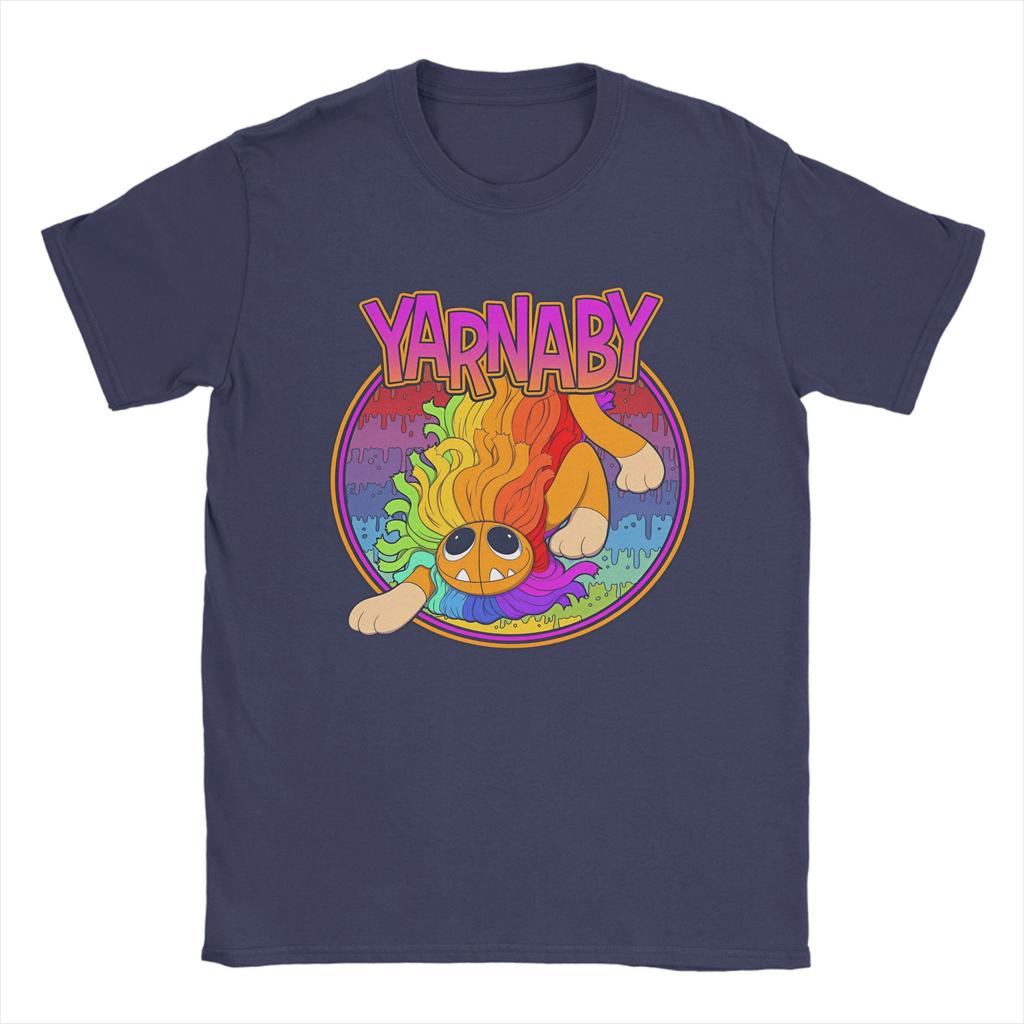 Yarnaby Tričko Poppys Hippie Trička Krátký Rukáv Vtipná Topy Letní Bavlna Kulatý Výstřih Oversized Trička