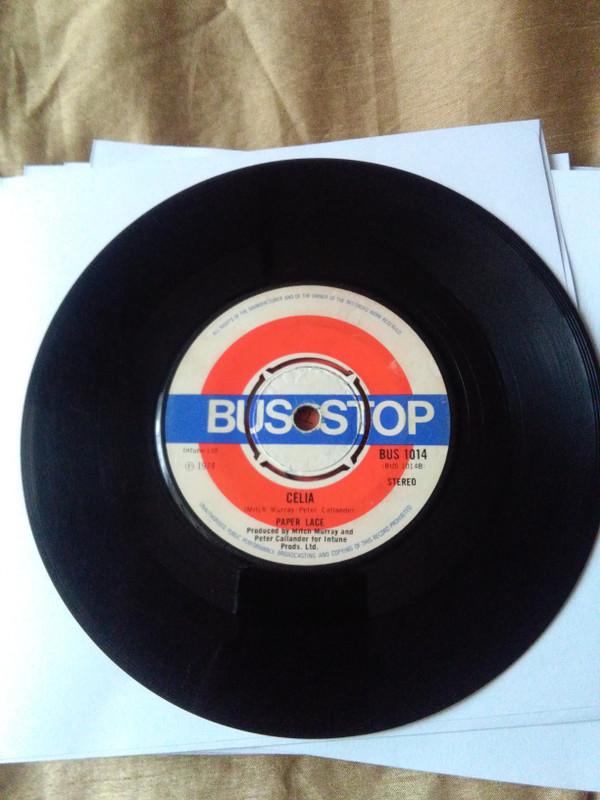 

7-дюймовая пластинка БУМАЖНОЕ КРУЖЕВО - Билли, не будь героем BUS1014 BUS STOP 1974 Ирландия Рок Б/У