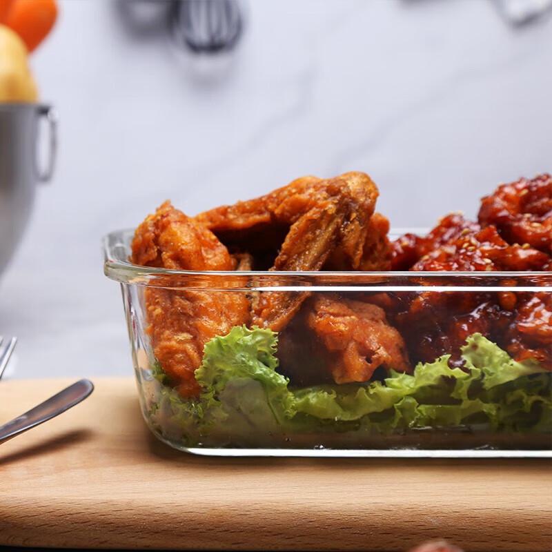 Lock & Lock 5-Piece Heat-Resistant Glass Food Container Set