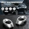 2pcs Front Bumper Fog Light Lamp Cover Frame Bezel Silver/Black For Mitsubishi Outlander 2013 2014 2015 6400D571 6400D572