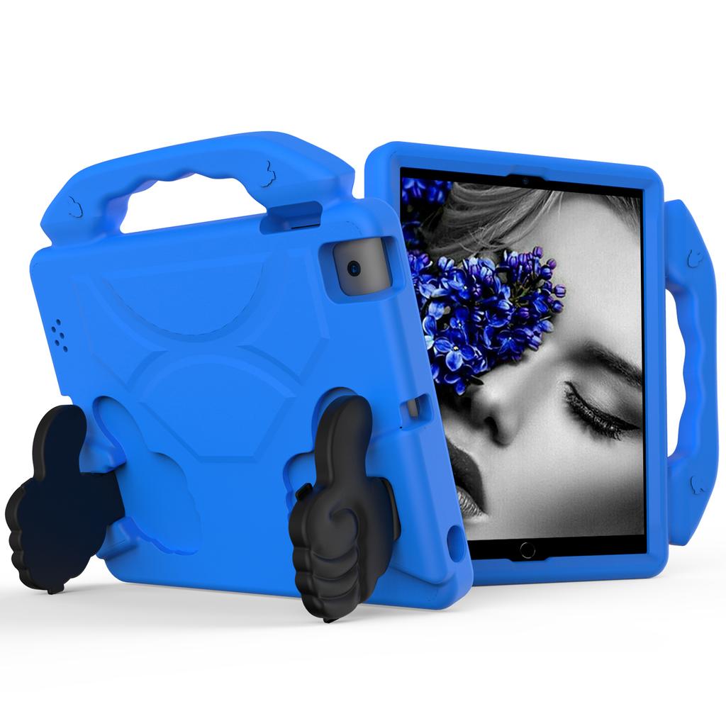 Dětský obal pro iPad 9.7 6. 5. Pro 9.7 palce Air 2 1 Nárazuvzdorný kryt pro iPad 2 3 4 5 6 mini 7 6 5 4 3 2 1 EVA Držák Palec nahoru