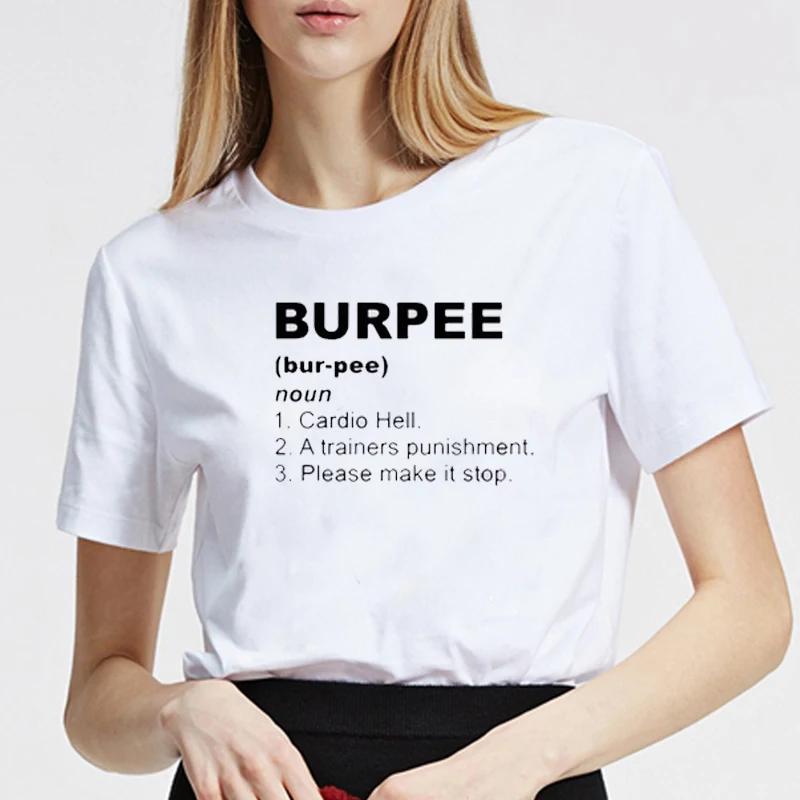 Tričko Crossfit Cvičení Burpee King Tričko Vtipný Narozeninový Dárek pro Přítele Manžela Tátu Nadměrná Velikost Krásné Letní Krátký Rukáv