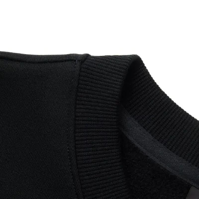 Li-Ning Casual Comfortable Cotton Loose Versatile Fleece Crewneck Sweatshirt Unisex Sweatshirt AWDUA53-14