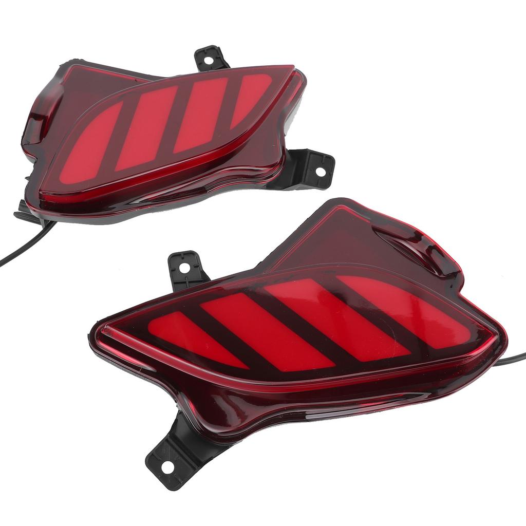 LED Heck-Tagfahrlicht Rücklicht Stoßstange DRL Lampe Rotes Glas Passend für Highlander 2019-2021