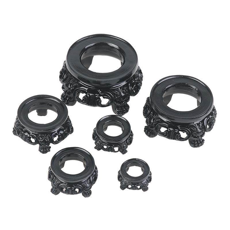 Vintage Crystal Balls Base Resin Sphere Support Display Stand Desktop Ornament Fixed Seat Home Decoration Accessories