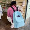 Spacious Nylon Backpack For Students With Waterproof And Wear-resistant Fabric
