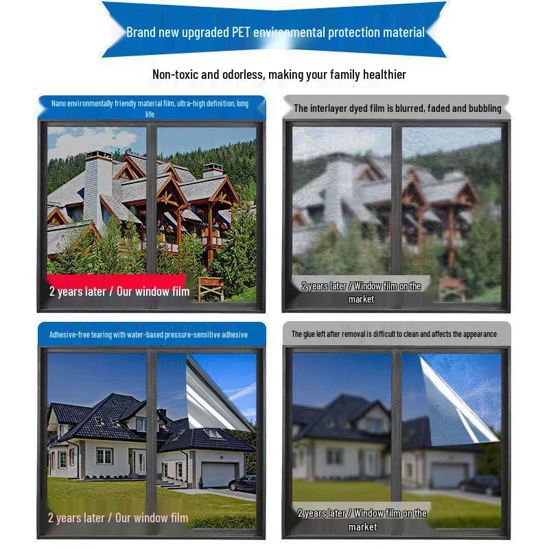 Heat-Insulating Sunshade Film for Windows and Balconies