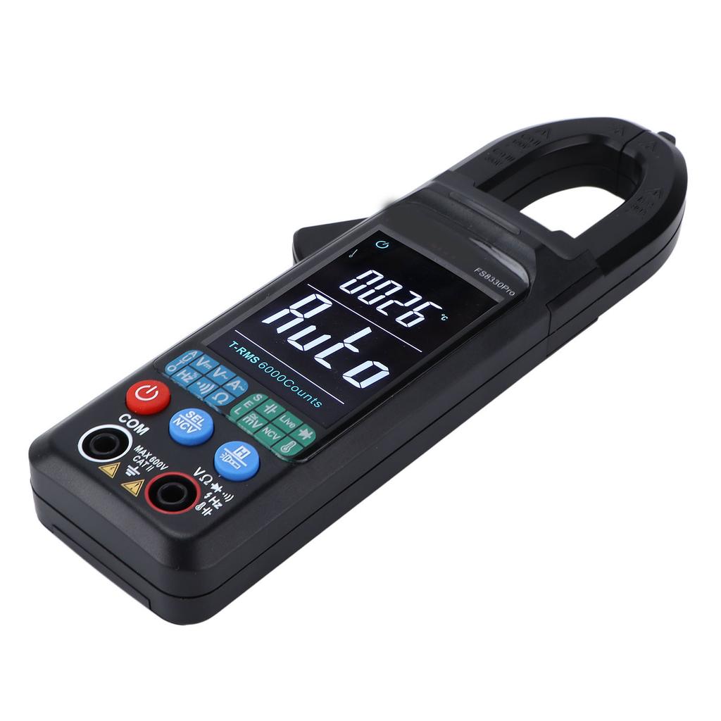 FS8330Pro Digitales Multimeter LCD Zangenmessgerät Hohe Genauigkeit Spannungs-Strom-Messgerät Tragbares Zangenamperemeter für die Industrie