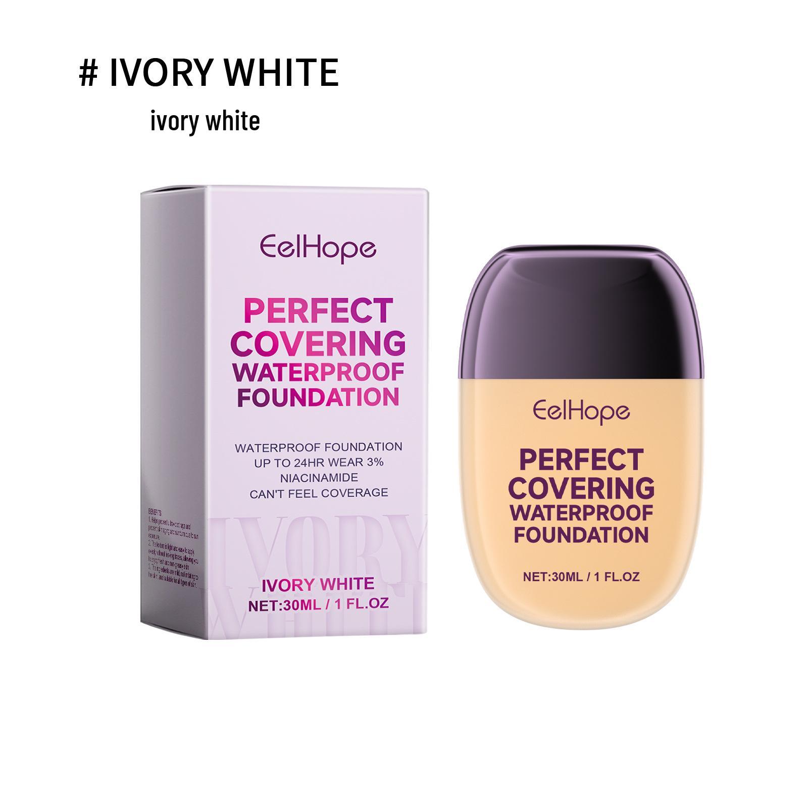 EELHOPE Ivory White Radiant Concealer: Lightweight, Hydrating, Refreshing, Moisturizing Foundation.
